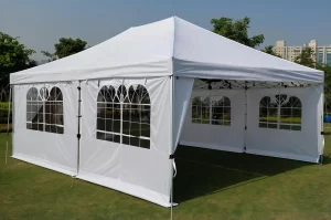 recommend air-conditioned tent from Yushi Rental