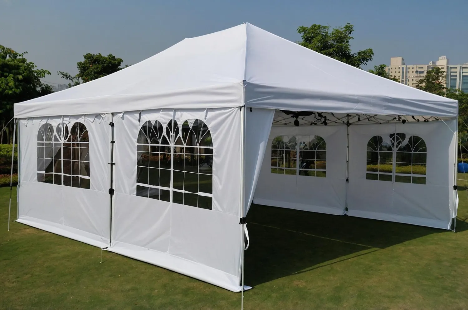 recommend air-conditioned tent from Yushi Rental